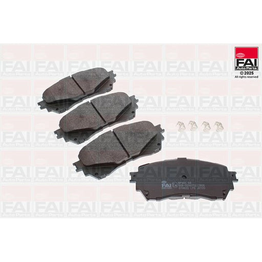 FAI Front Brake Pad Set fits Mazda 6 2012-2020 2.0 2.2 2.5