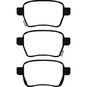 Abtex Front & Rear Pads fits Fiat 500L 2013-2014 1.4 1.6