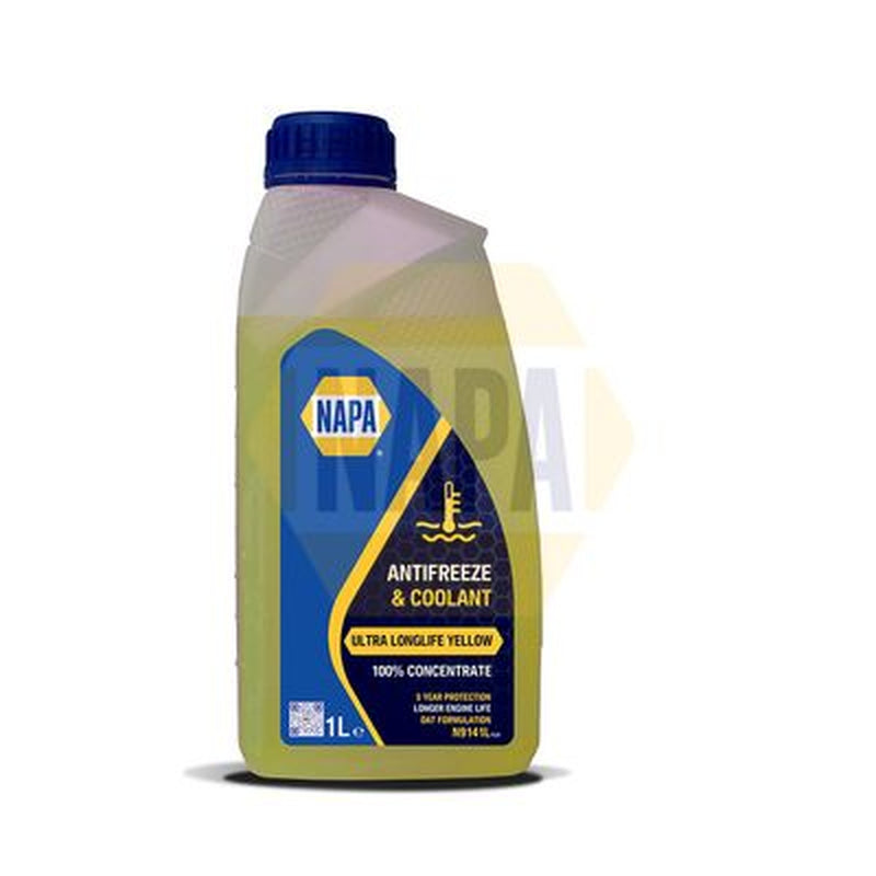 NAPA Antifreeze 1 Litres thin (low-viscosity) fits Abarth 124 Spider 2016 on 1.4