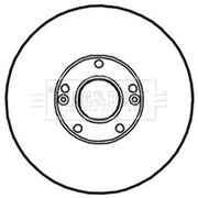 Borg & Beck Front & Rear Brake Discs & Pads fits Hyundai I30 2007-2011 1.6