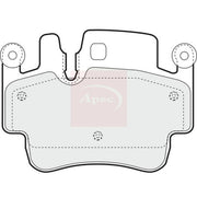 Apec Front Brake Pad Set fits Porsche 911 2003-2005 3.6