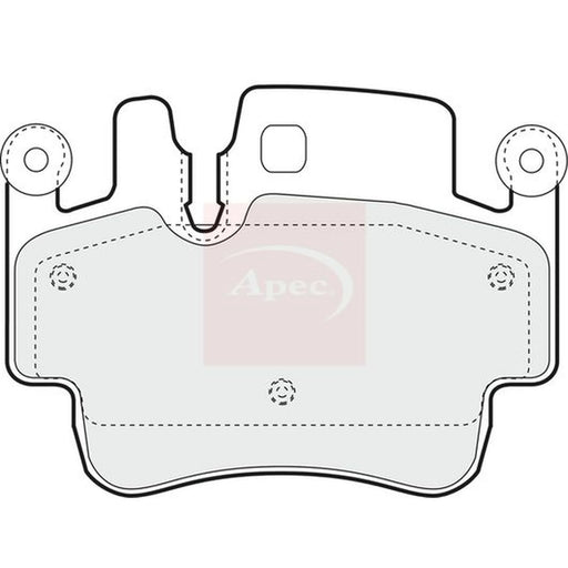 Apec Front Brake Pad Set PAD1423