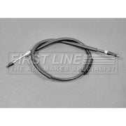 First Line Handbrake Cable Left Rear fits Renault 25 1984-1993