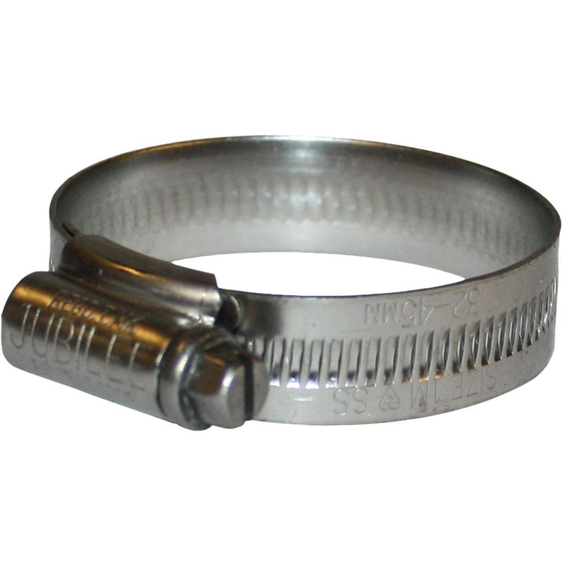Jubilee Hose Clip 32-45mm Zinc Plated Mild Steel Size 1MMS - a reliable choice Jubilee - Dynamic Drive