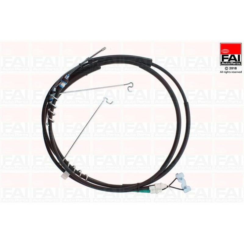 FAI Handbrake Cable Left Rear fits Ford Tourneo Connect 2002-2013 1.8