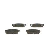 Bosch Front & Rear Pads fits Hyundai Terracan 2001-2006 3.5