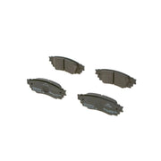 Bosch Front & Rear Pads fits Toyota C-Hr 2016 on 1.2 1.8 2.0