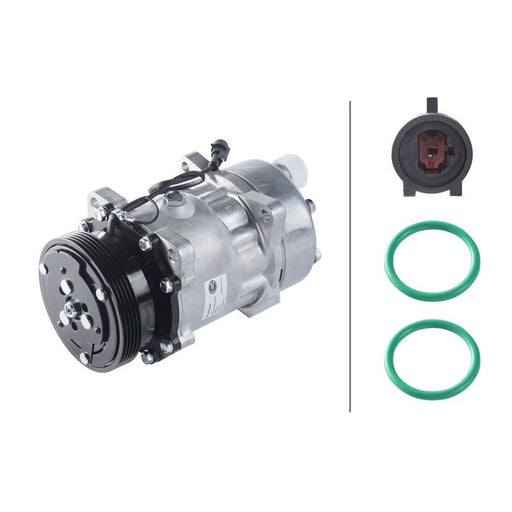 Hella Air Conditioning Compressor fits Citroën Relay II 2002-2006 2.8