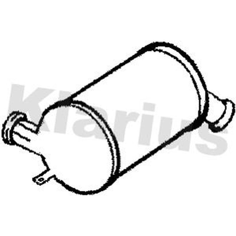Klarius Diesel Particulate Filter Non T/A fits VW Multivan 2006-2009 1.9