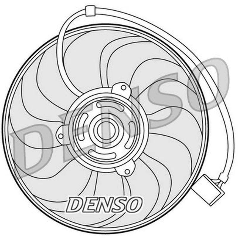 Denso Engine Cooling Fan fits Seat Ibiza 2003-2009 1.6