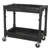 Sealey Trolley 2-Level Composite Heavy-Duty CX204 Sealey - Dynamic Drive