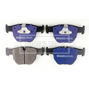Borg & Beck Front & Rear Brake Discs & Pads fits Land Rover Range Rover