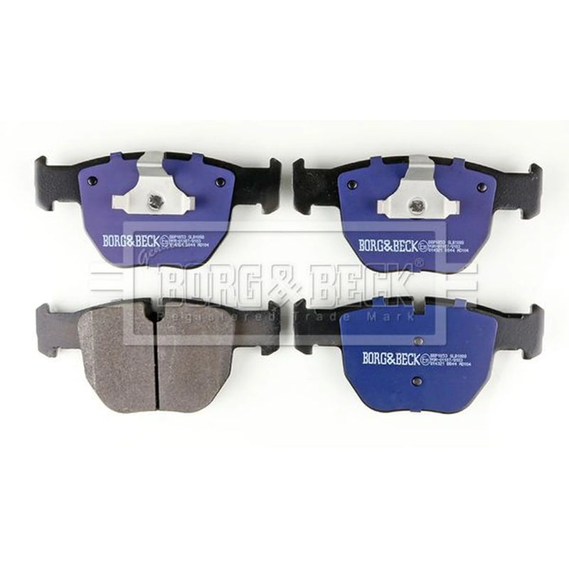 Borg & Beck Front & Rear Brake Discs & Pads fits Land Rover Range Rover