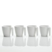 Soft White Stacking Mug (4) SW423 Flamefield - Dynamic Drive