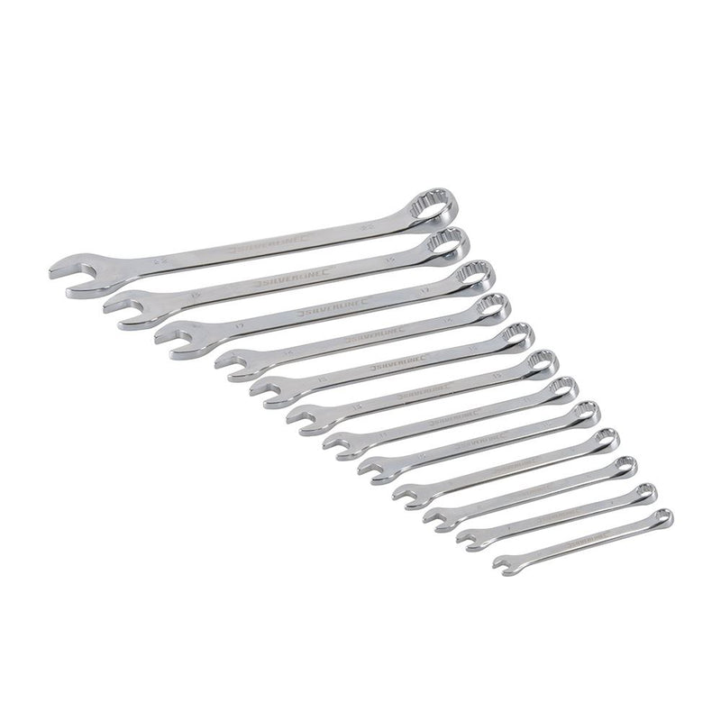 Silverline Combination Spanner Set 12pce 6 - 22mm 633799 Silverline  - Dynamic Drive