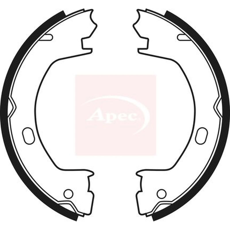 Apec Parking Brake Shoe Set SHU695