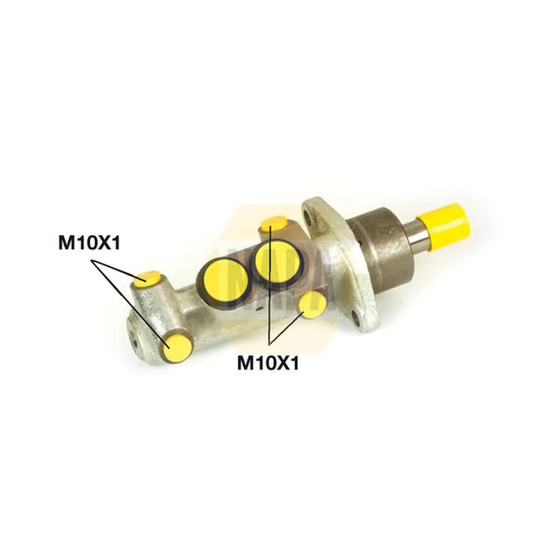 NAPA Brake Master Cylinder Hydraulic Assembly fits Ford Galaxy 1995-2006