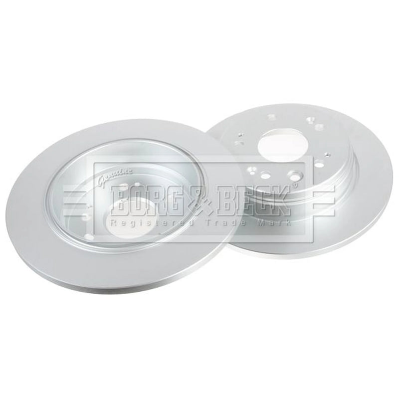 Borg & Beck Front & Rear Brake Discs & Pads fits Honda Fr-V 2004-2009