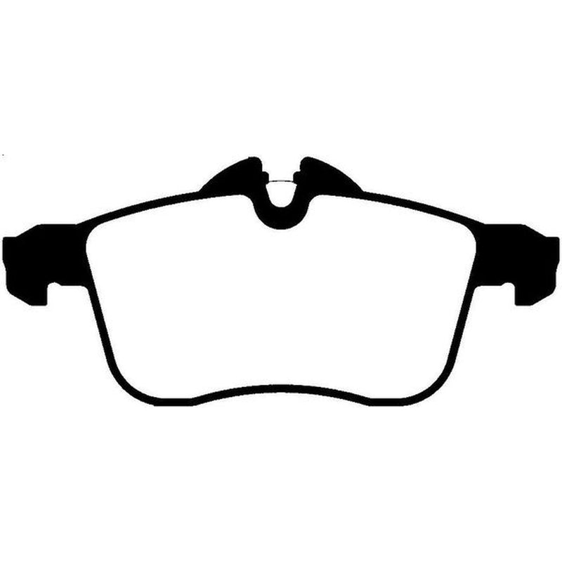 Abtex Front Brake Pad Set fits Opel Adam 2014-2019 1.4