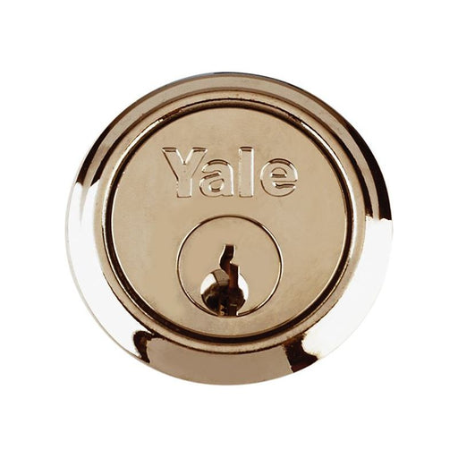 Yale Locks B1109 Replacement Rim Cylinder & 2 Keys Chrome Finish Box Yale Locks - Dynamic Drive