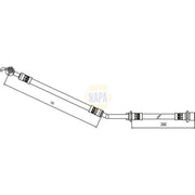 NAPA Brake Hydraulic Hose Line Front Left NBH1233