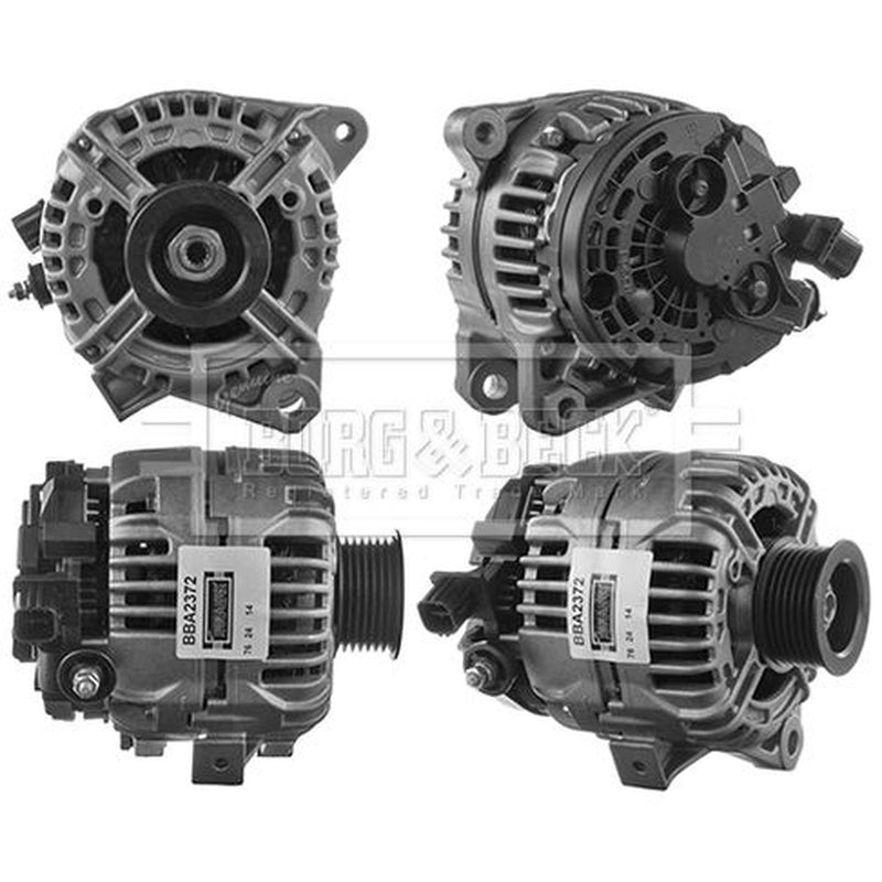 Borg & Beck Car Alternator 12V fits Toyota Avensis 2003-2008 2.0 2.4