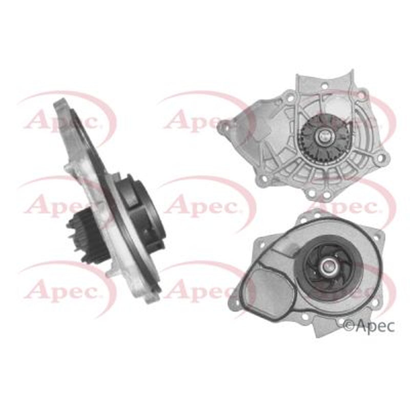 Apec Engine Cooling Water Pump fits Audi A1 2014-2018 1.8