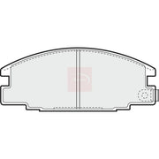 Apec Front Brake Pad Set fits Bedford Brava 1988-1990 2.2 2.3 2.5