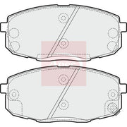 Apec Front & Rear Brake Discs & Pads fits Kia Pro Cee'D 2008-2013 1.4 1.6 2.0