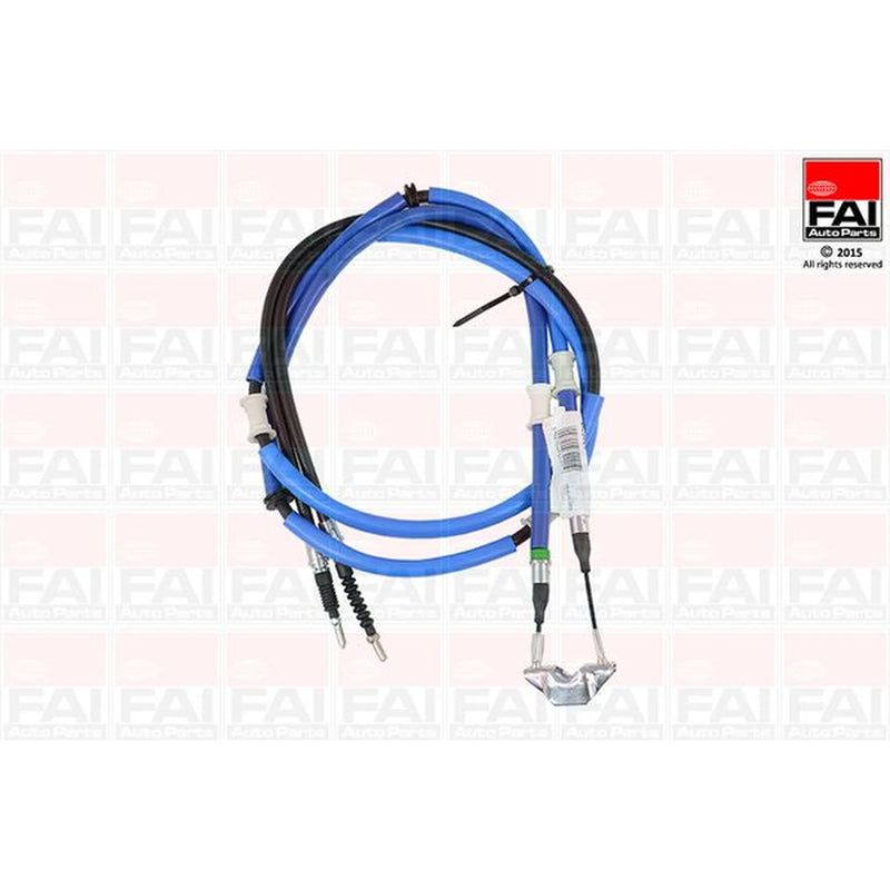 FAI Handbrake Cable Left Rear fits Opel Zafira A 1999-2005 1.6 1.8 2.0 2.2