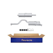 Hella End Silencer Rear fits Renault Espace 1996-2000 2.0