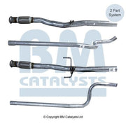 BM Catalysts Exhaust Pipe OD fits Citroën C3 I 2002-2008 1.4