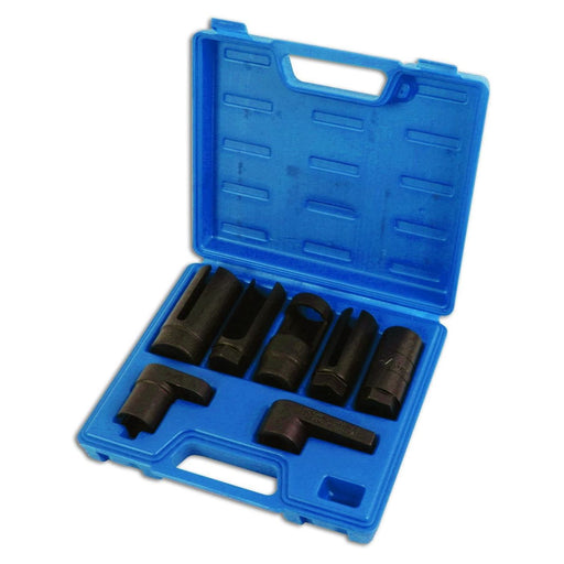 Laser Lambda Sensor Socket Set 3/8"D, 1/2"D 7pc 3750 Laser - Dynamic Drive