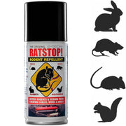 6x ETech RATSTOP Rat Rabbit Mice Squirrel Rodent Repeller Repellent Deterrent E-Tech  - Dynamic Drive