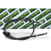 First Line Handbrake Cable Right Rear fits Mitsubishi Lancer 1992-1996