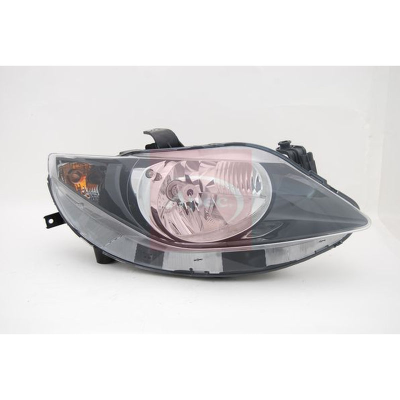 Apec Headlight Headlamp H4 Left fits Seat Ibiza 2008-2015 1.2 1.4 1.6 1.9 2.0