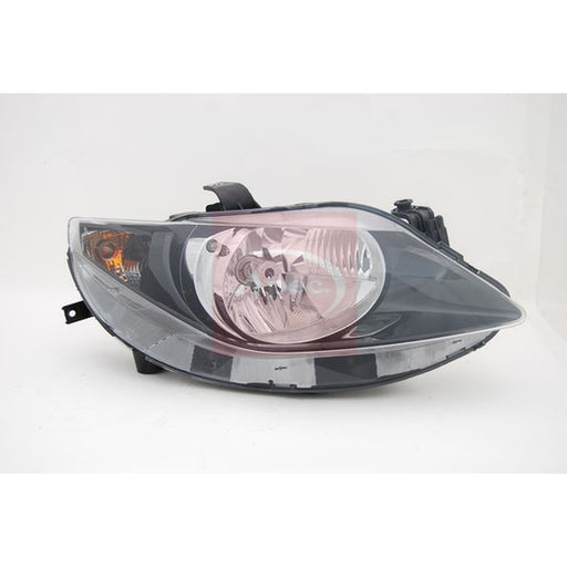 Apec Headlight Headlamp H4 Left fits Seat Ibiza 2008-2015 1.2 1.4 1.6 1.9 2.0