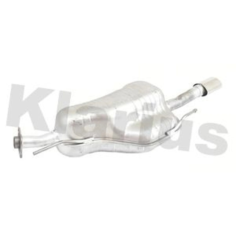 Klarius Box With Tail Pipe Rear fits Opel Astra G 2000-2005 1.8 2.2