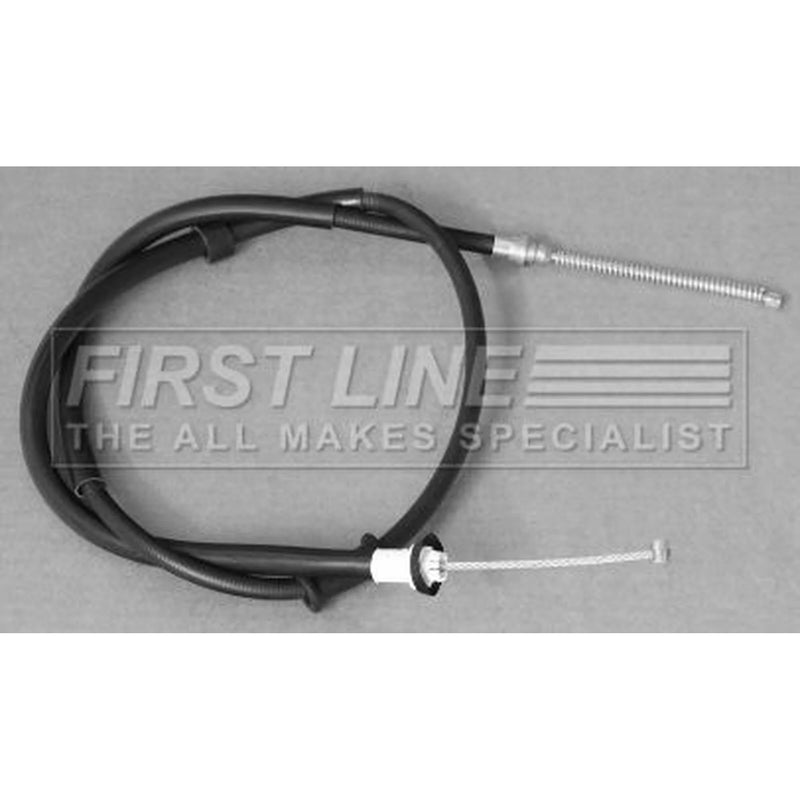 First Line Handbrake Cable Left Rear fits Ford Ka 2008-2016 1.2 1.3