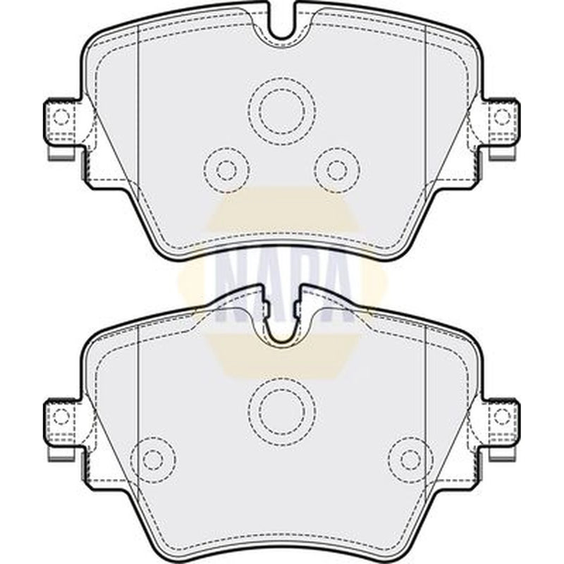 NAPA Front Brake Pad Set fits BMW 1 2019-2020