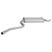 Hella End Silencer Rear fits Fiat Cinquecento 1994-1998 1.1