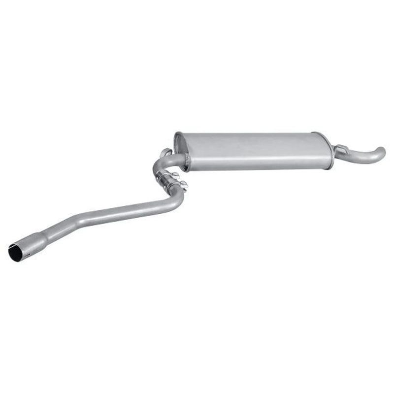 Hella End Silencer Rear fits Fiat Cinquecento 1994-1998 1.1