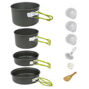 Leisurewize Premium Outdoor Cooking Set 10 Piece with Pans Leisurewize - Dynamic Drive