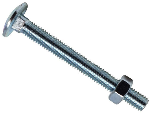 METALMATE Cup Square Hex Bolt & Nut ZP M8 x 75mm Box 25 METALMATE� - NN4 Online