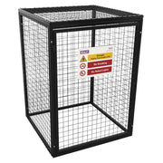 Sealey Safety Cage 4 x 47kg Gas Cylinders GCSC447 Sealey - Dynamic Drive
