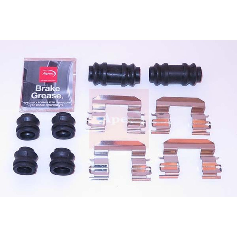 Apec Brake Pad Accessory Fitting Kit Front fits Kia Picanto II 2011-2017 1.0 1.2