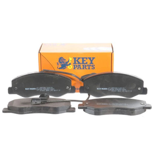 Key Parts 4 x Rear Brake Pad Set fits Nissan Interstar 2021-2024