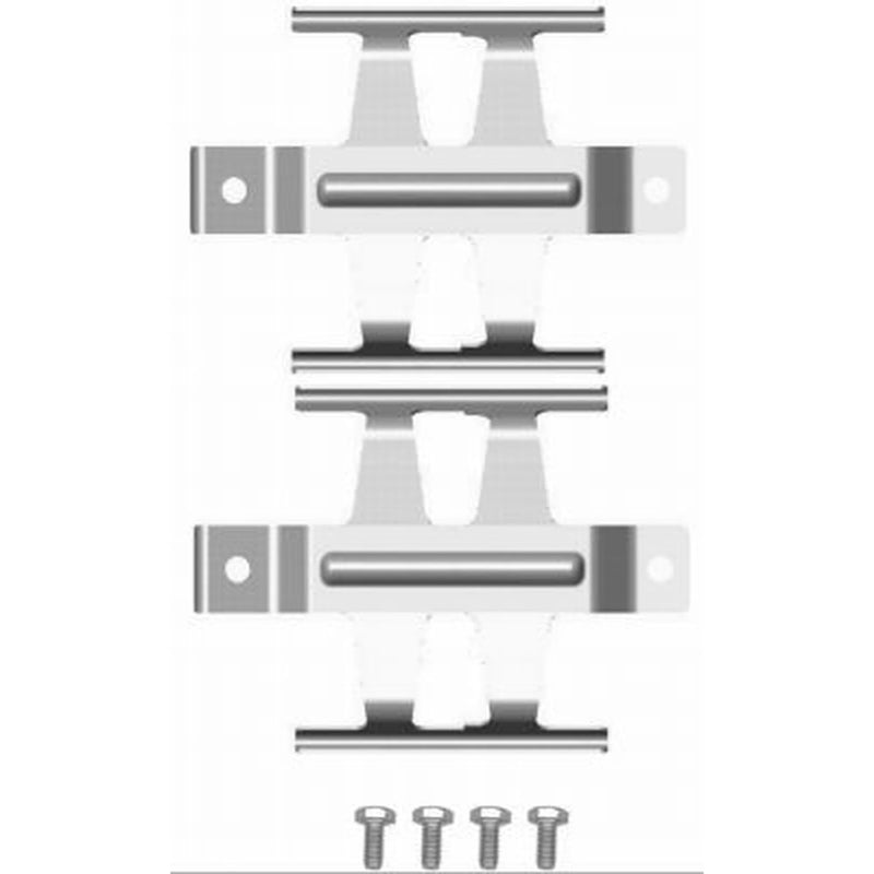 Mintex Brake Pad Accessory Fitting Kit Front fits Mercedes-Benz Chassis