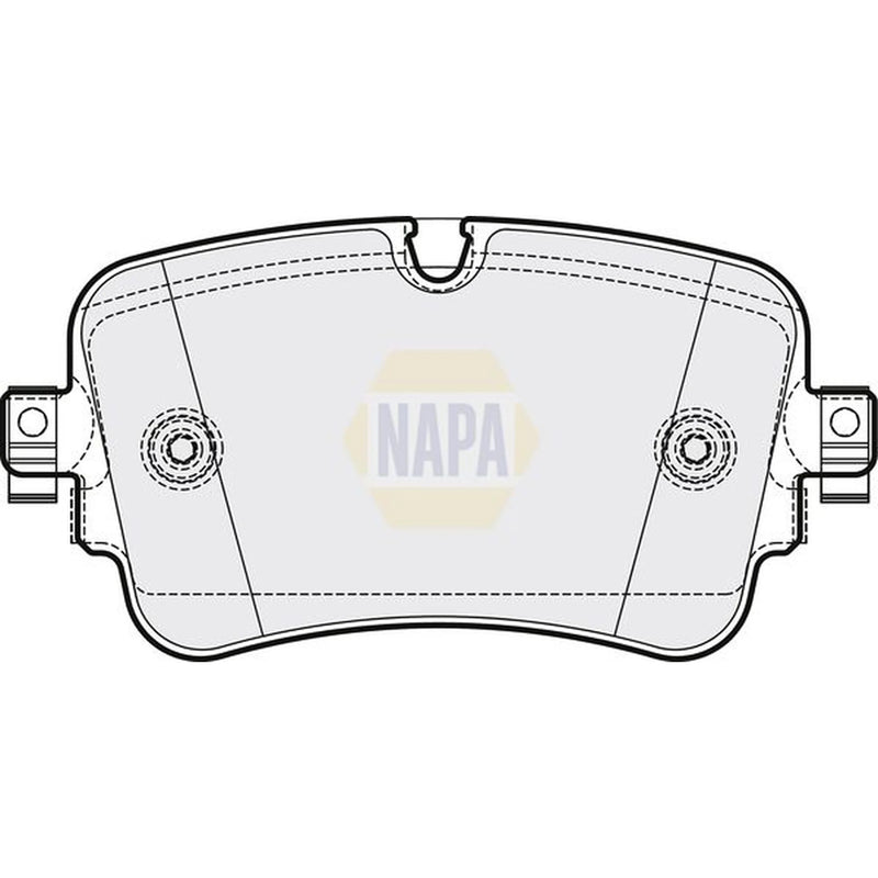 NAPA Rear Brake Pad Set fits Audi A5 2024-2025 2.0