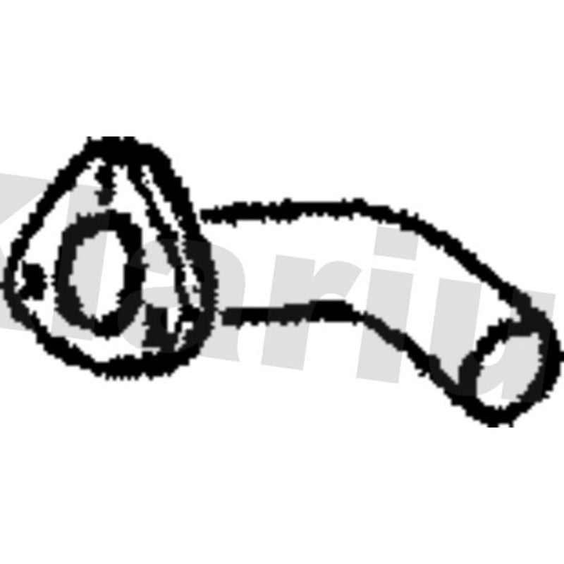 Klarius Exhaust Pipe OD fits VW Transporter / Caravelle T3 Bus 1982-1992 1.9 2.1